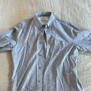 Acne studios Oxford shirt in light blue